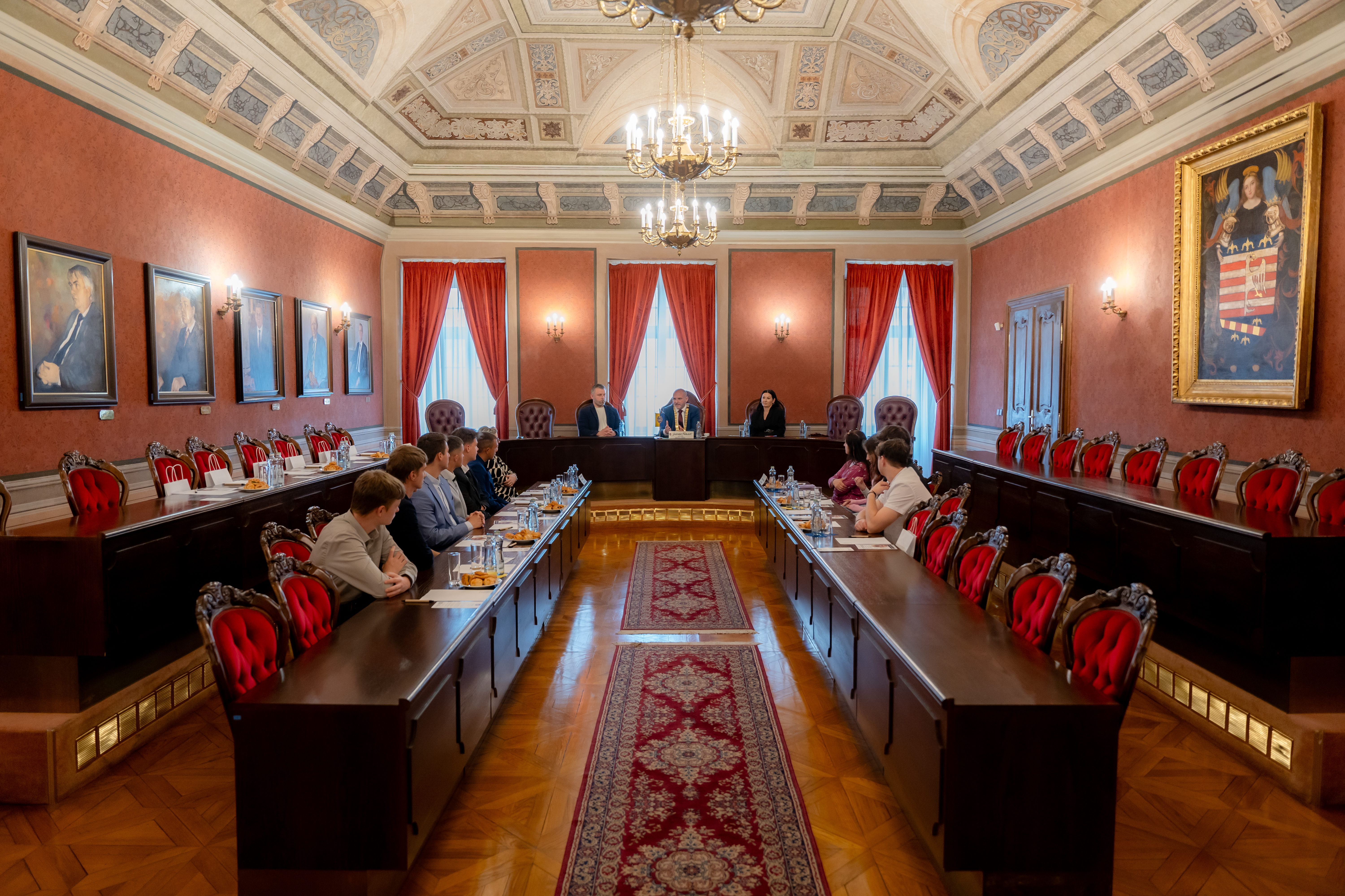 Prijatie studentov v Historickej radnici-14